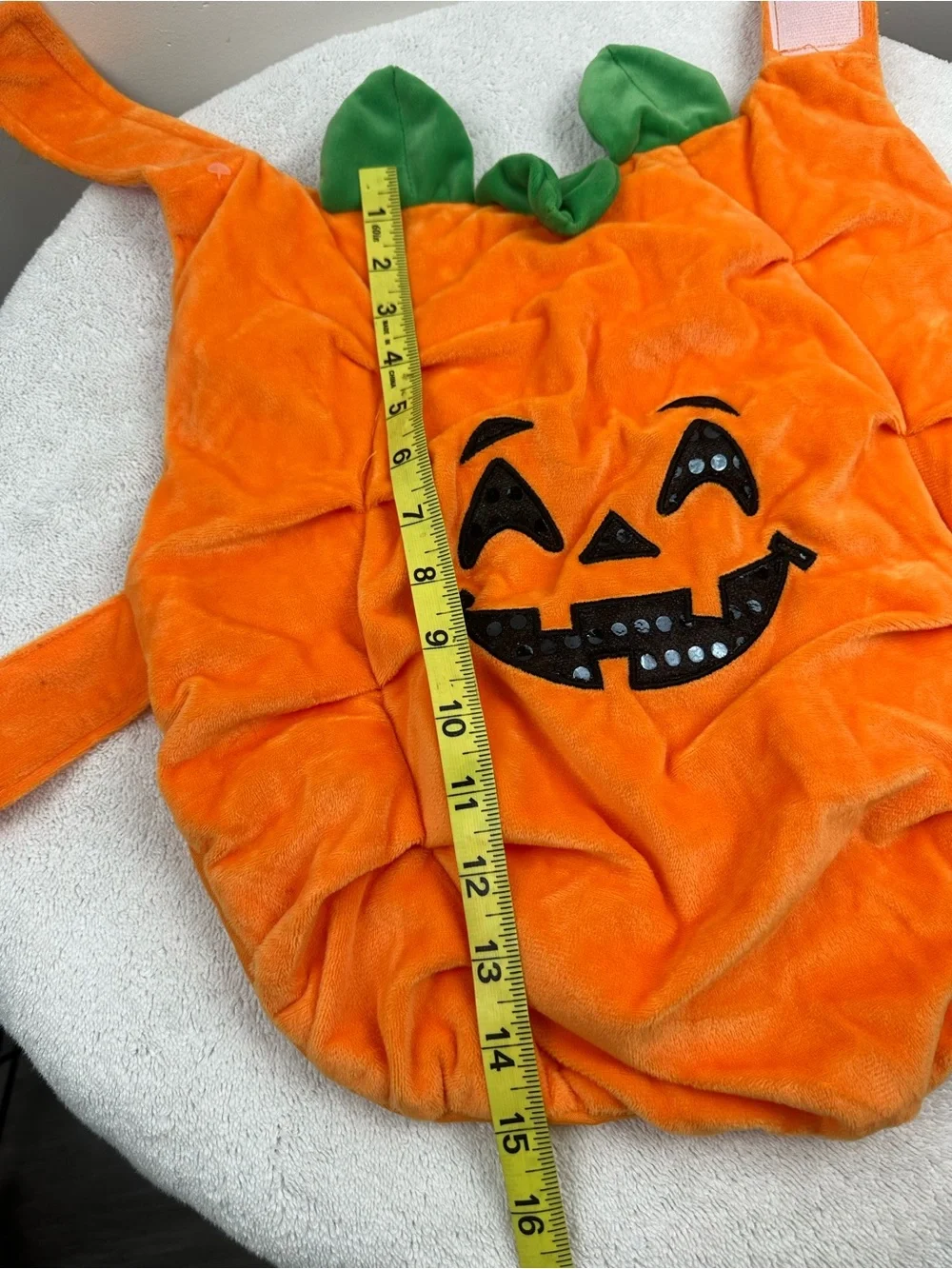 Pumpkin Jack-O'-Lantern Pet Cape for Cats and Dogs